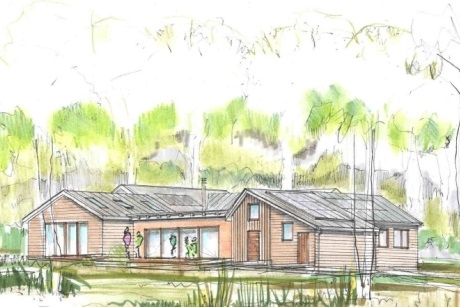 Artists impression of new education centre